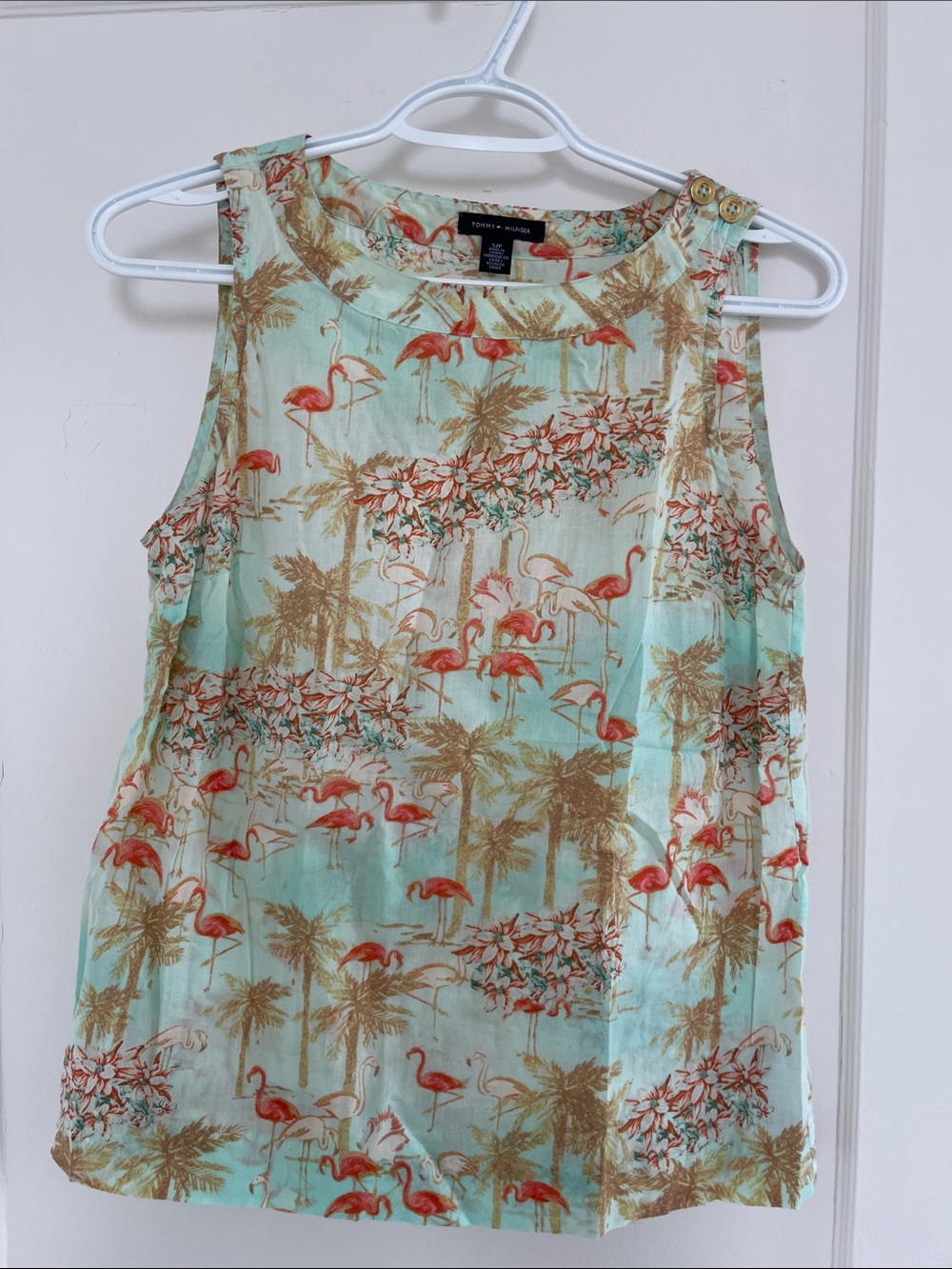 Tommy Hilfiger Tropical Cotton Tank